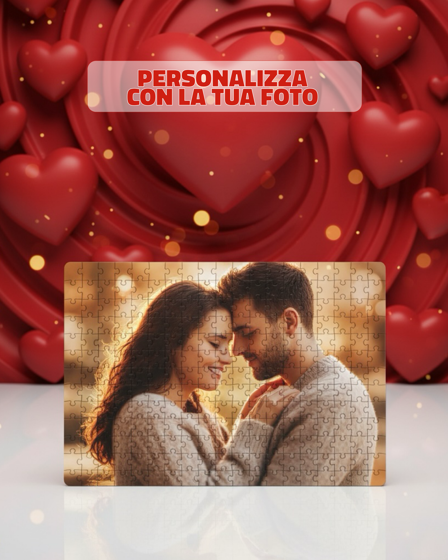 puzzle personalizzato in formato A5(15x20).
