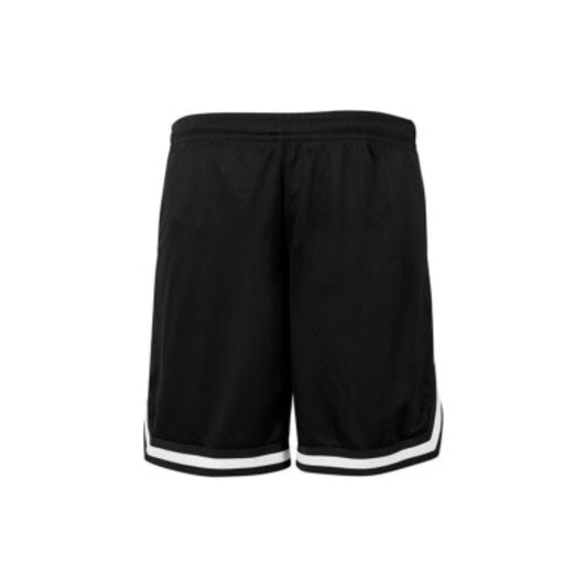 Pantaloncini a rete in maglia bicolore