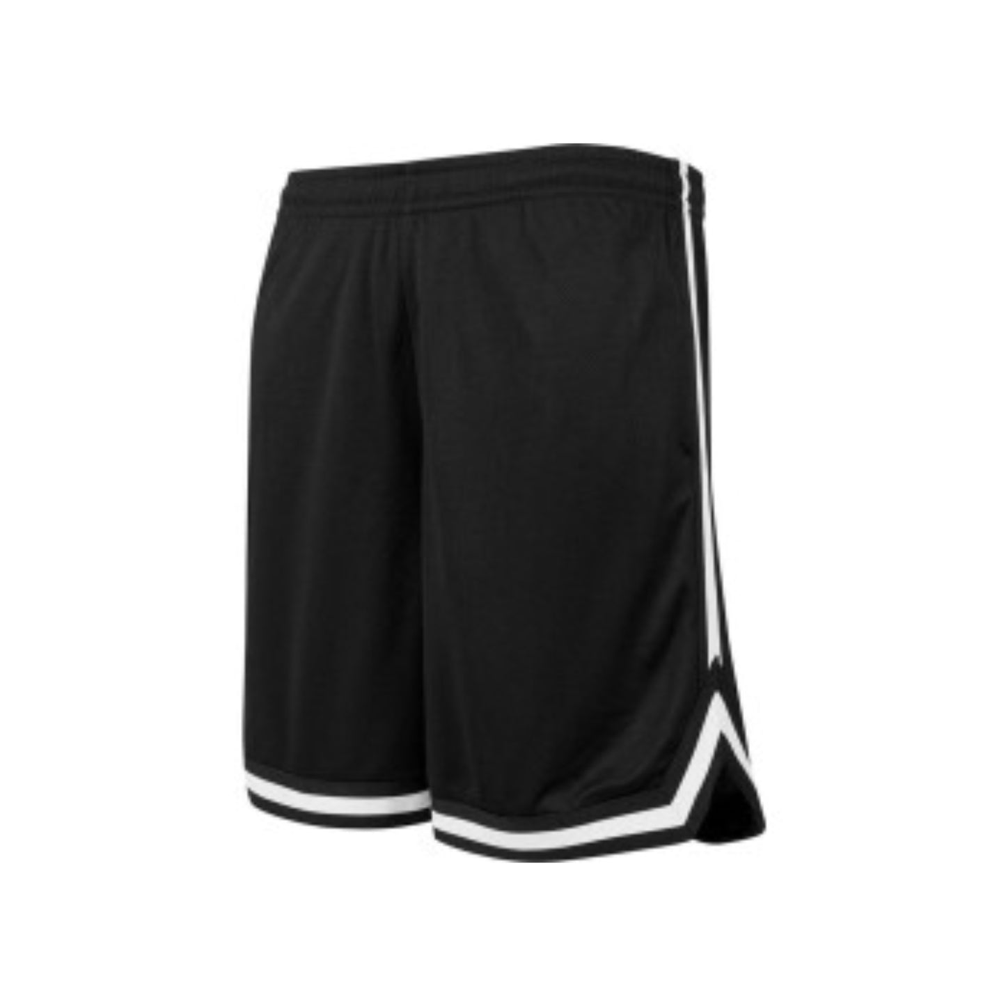 Pantaloncini a rete in maglia bicolore