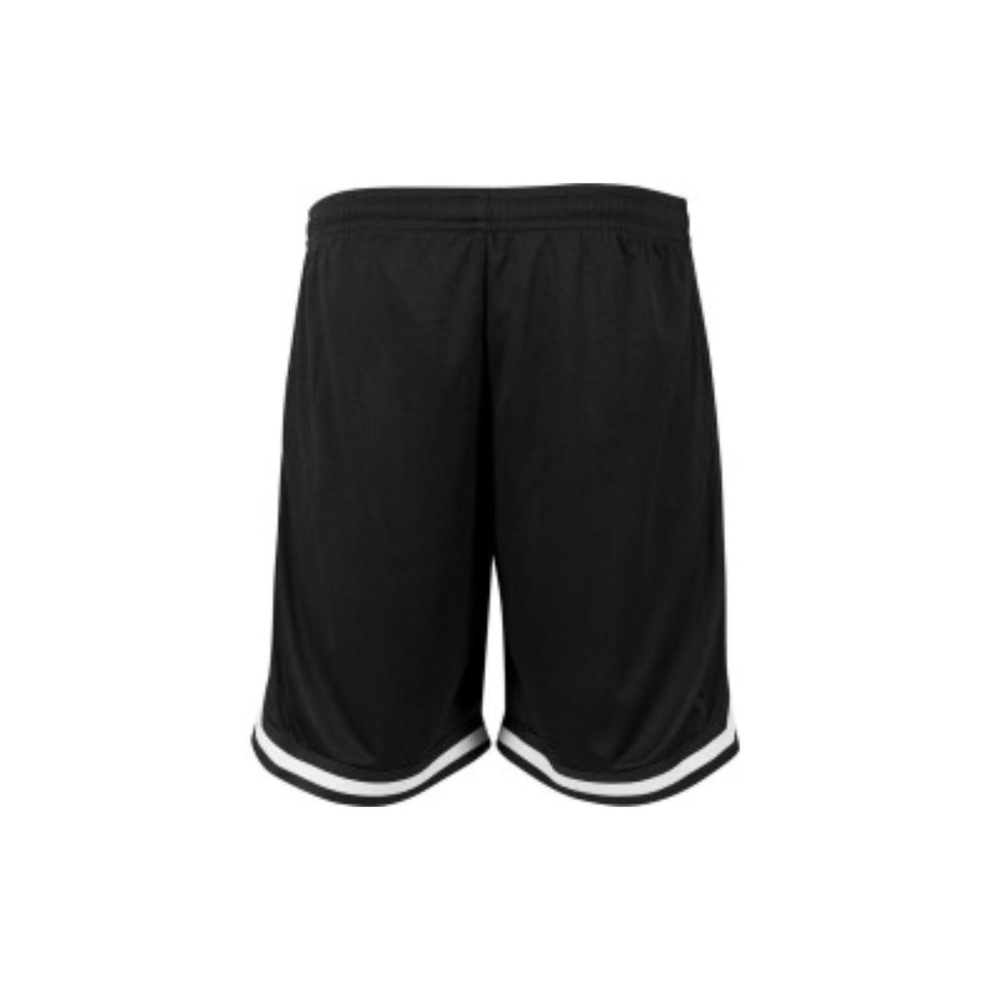Pantaloncini a rete in maglia bicolore