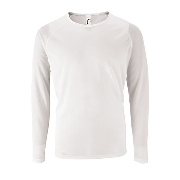 T-Shirt Sportiva manica lunga in Poliestere