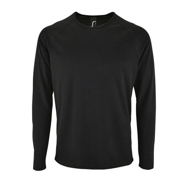 T-Shirt Sportiva manica lunga in Poliestere