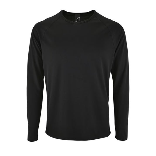 T-Shirt Sportiva manica lunga in Poliestere