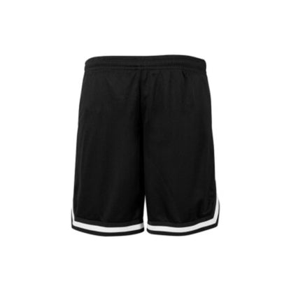Pantaloncini a rete in maglia bicolore